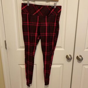 Torrid 00x 10 M/L Plaid Pixie Slim Fix Pants Leggings